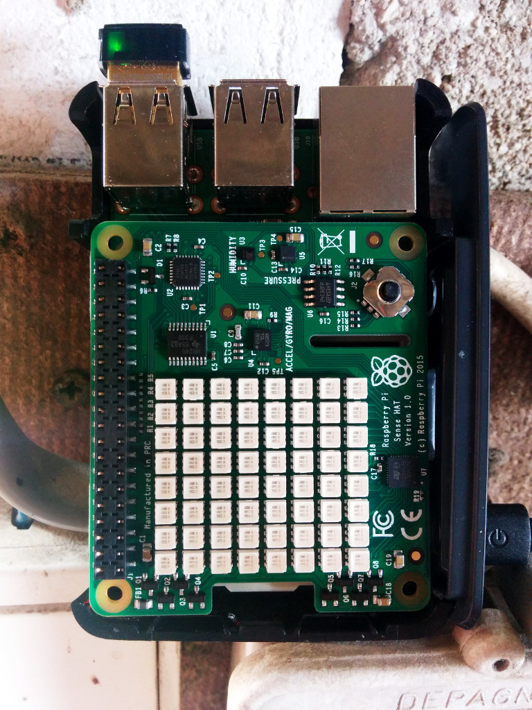 MetPi — Raspberry Pi with Sense Hat