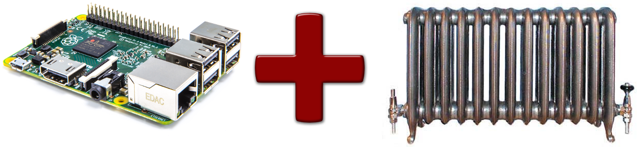 Raspberry Pi + radiator